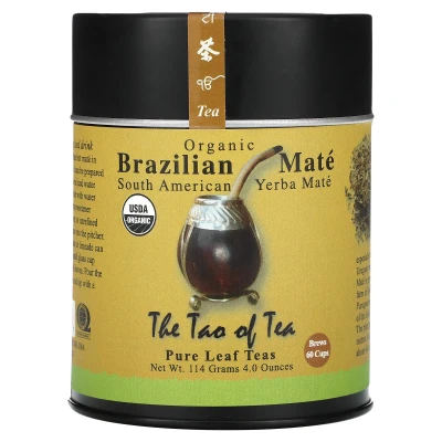 The Tao of Tea - Organic South American Yerba Mate | Brazilian Mate | 4 oz (114 g)