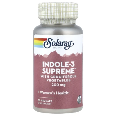 Solaray - Indole-3 Supreme™ | 30 VegCaps