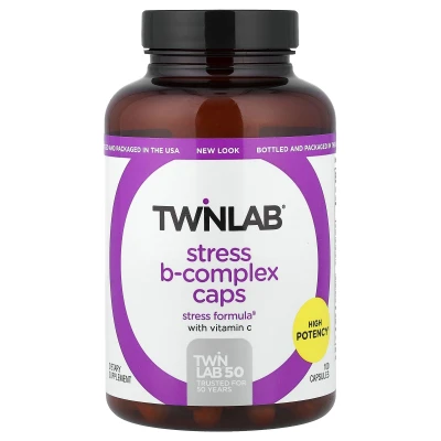 Twinlab - Stress B-Complex Caps | 100 Capsules