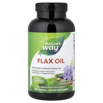 Nature's Way - Flax Oil | 200 Softgels