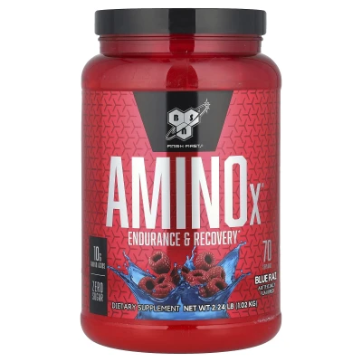 BSN - AminoX | Endurance & Recovery | Blue Raz | 2.24 lb (1.02 kg)