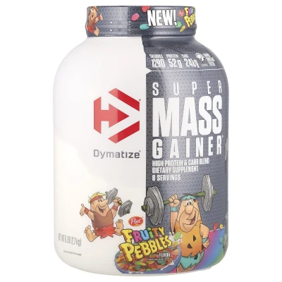Dymatize - Super Mass Gainer | Fruity Pebbles | 6 lbs (2.7 kg)