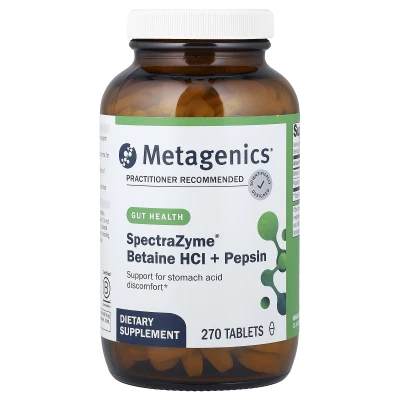Metagenics - SpectraZyme® Betaine HCl + Pepsin | 270 Tablets