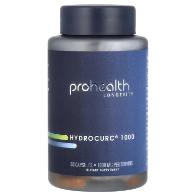 ProHealth Longevity - Hydrocurc® 1000 | 60 Capsules (500 mg Per Capsule)