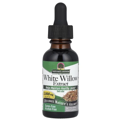 Nature's Answer - White Willow Extract | Alcohol-Free | 2 | 000 mg | 1 fl oz (30 ml)