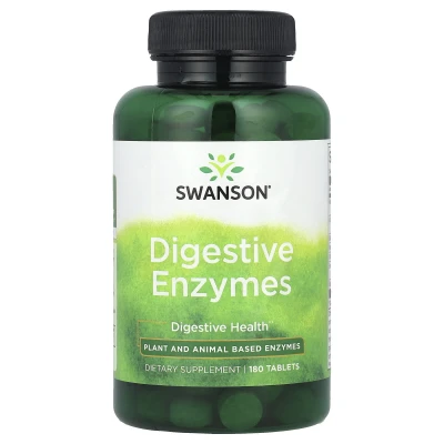 Swanson - Digestive Enzymes | 180 Tablets