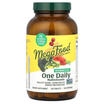 MegaFood - Women's 55+ | One Daily Multivitamin | 120 Tablets