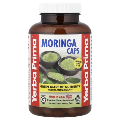 Yerba Prima - Moringa Caps | 180 Veg Caps