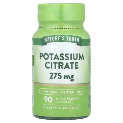 Nature's Truth - Potassium Citrate | 275 mg | 90 Quick Release Capsules