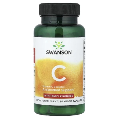 Swanson - Vitamin C Complex with Bioflavonoids | 60 Veg Capsules