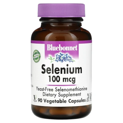 Bluebonnet Nutrition - Selenium | 100 mcg | 90 Vegetable Capsules