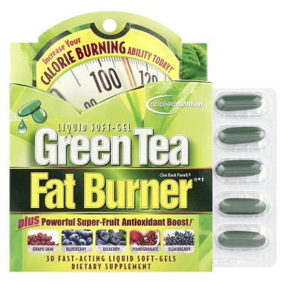 Applied Nutrition - Green Tea Fat Burner® | 30 Fast-Acting Liquid Softgels