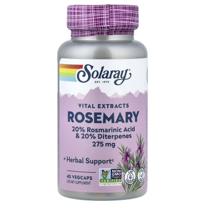Solaray - Vital Extracts | Rosemary | 45 VegCaps
