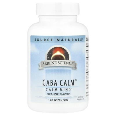 Source Naturals - Serene Science® | GABA Calm® | Orange | 120 Lozenges
