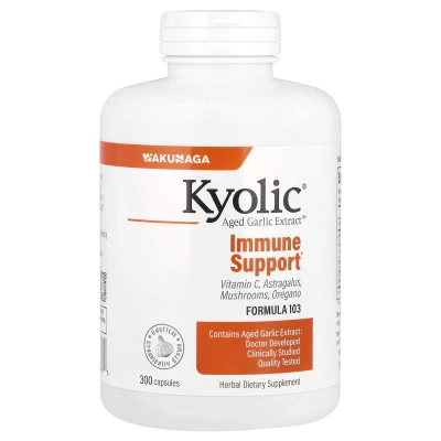 Kyolic - Aged Garlic Extract™ | Formula 103 | 300 Capsules