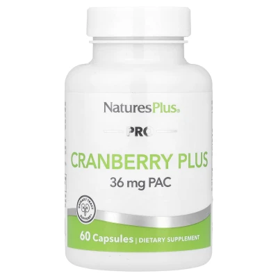 NaturesPlus - PRO Cranberry Plus | 60 Capsules (350 mg per Capsule)