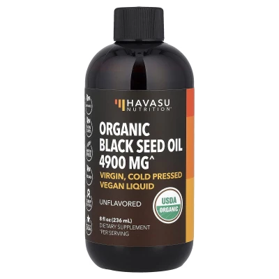 Havasu Nutrition - Organic Black Seed Oil | Unflavoured | 8 fl oz (236 ml)