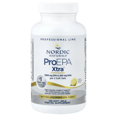 Nordic Naturals - ProEPA Xtra™ | Lemon | 120 Soft Gels