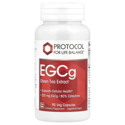 Protocol for Life Balance - EGCg Green Tea Extract | 90 Veg Capsules