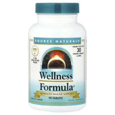 Source Naturals - Wellness Formula® | Advanced Immune Support | 90 Tablets