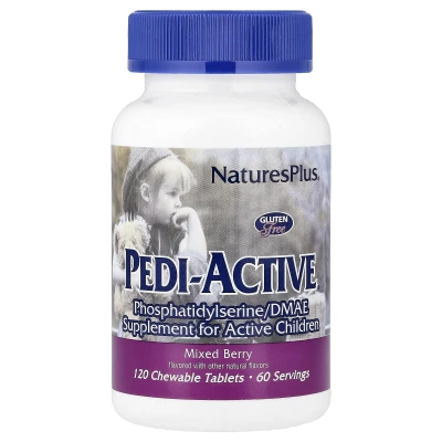 NaturesPlus - Pedi-Active® | Mixed Berry | 120 Chewable Tablets