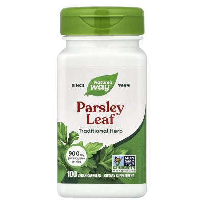 Nature's Way - Parsley Leaf | 100 Vegan Capsules (450 mg per Capsule)