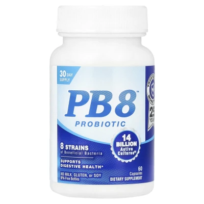 Nutrition Now - PB 8™ | Probiotic | 14 Billion | 60 Capsules