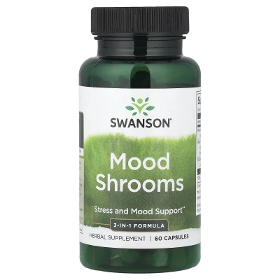 Swanson - Mood Shrooms | 60 Capsules