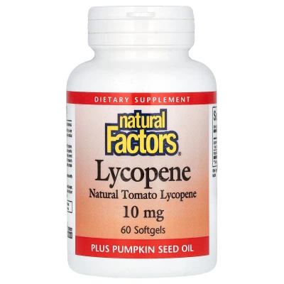 Natural Factors - Lycopene | 10 mg | 60 Softgels