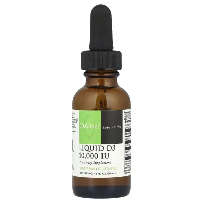 DaVinci Laboratories - Liquid D3 | 10 | 000 IU | 1 fl oz (30 ml)