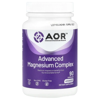 Advanced Orthomolecular Research AOR - Advanced Magnesium Complex | 90 Capsules