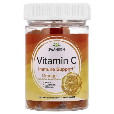 Swanson - Vitamin C Gummies | Orange | 60 Gummies