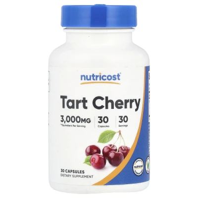 Nutricost - Tart Cherry | 3 | 000 mg | 30 Capsules