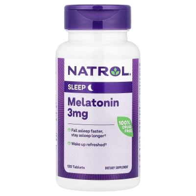Natrol - Melatonin | 3 mg | 120 Tablets