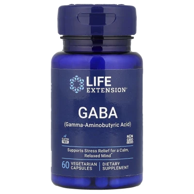 Life Extension - GABA | 60 vegetarian capsules