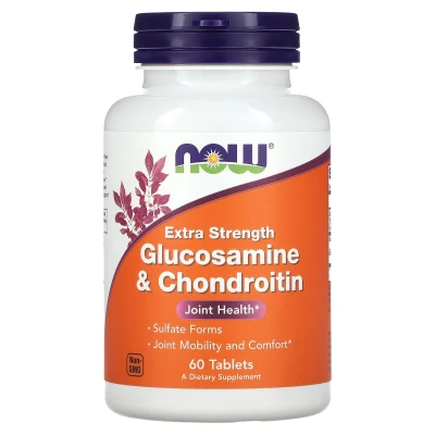 NOW Foods - Glucosamine & Chondroitin | 60 Tablets