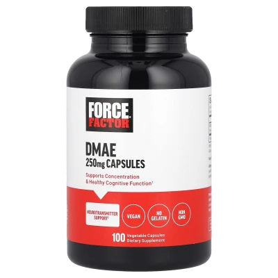 Force Factor - DMAE | 250 mg | 100 Vegetable Capsules