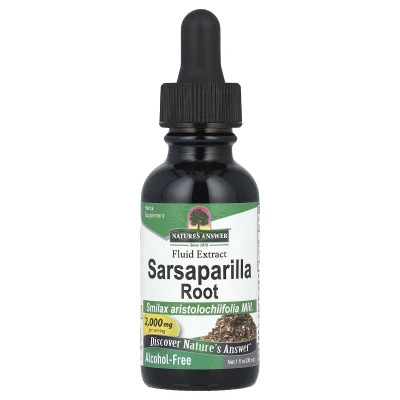 Nature's Answer - Sarsaparilla Root | Fluid Extract | Alcohol-Free | 2 | 000 mg | 1 fl oz (30 ml)
