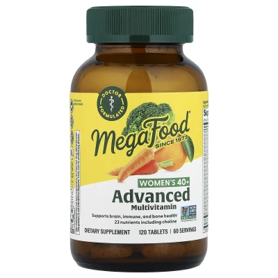 MegaFood - Women's 40+ Advanced Multivitamin | 120 Tablets