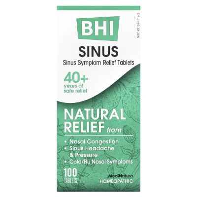 MediNatura - BHI | Sinus | 100 Tablets