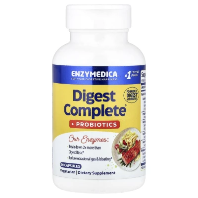 Enzymedica - Digest Complete® +Probiotics | 90 Capsules