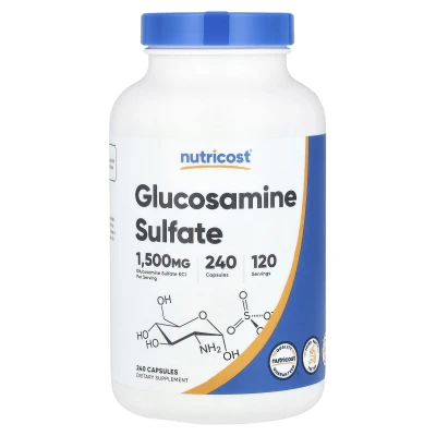 Nutricost - Glucosamine Sulfate | 240 Capsules (750 mg per Capsule)