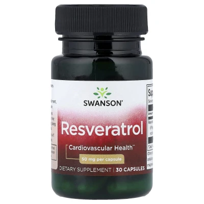 Swanson - Resveratrol | 50 mg | 30 Capsules