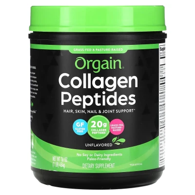 Orgain - Collagen Peptides | Unflavoured | 1 lb (454 g)