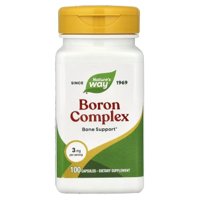 Nature's Way - Boron Complex | 3 mg | 100 Capsules