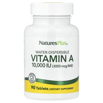 NaturesPlus - Water-Dispersible Vitamin A | 90 Tablets