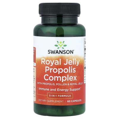 Swanson - Royal Jelly Propolis Complex | 60 Capsules