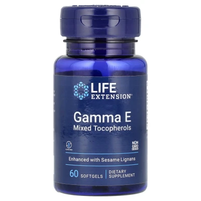 Life Extension - Gamma E Mixed Tocopherols | 60 Softgels