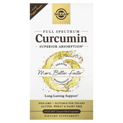 Solgar - Full Spectrum Curcumin | 30 LiCaps