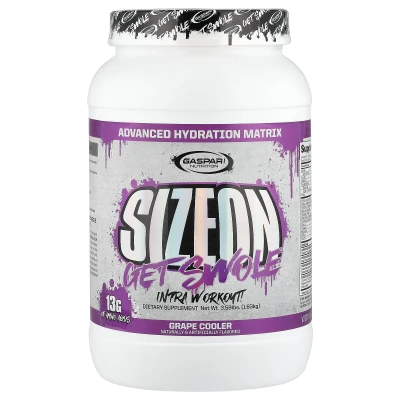 Gaspari Nutrition - SizeOn® | Intra Workout | Grape Cooler | 3.59 lbs (Gaspari Nutrition - SizeOn® | Intra Workout | Grape Cooler | 3.59 lbs (1.63 kg)